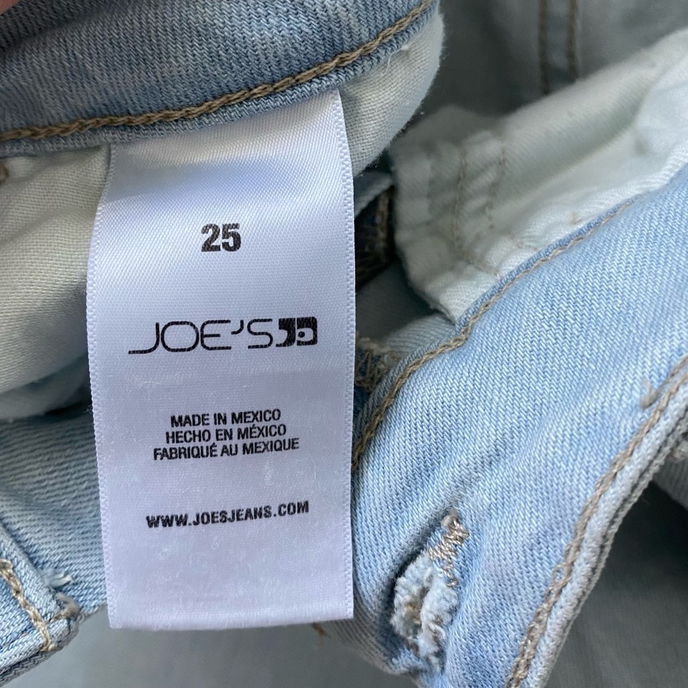 NWT Joe’s High Rise Straight Crop Baylene Size 25 - Picture 13 of 16